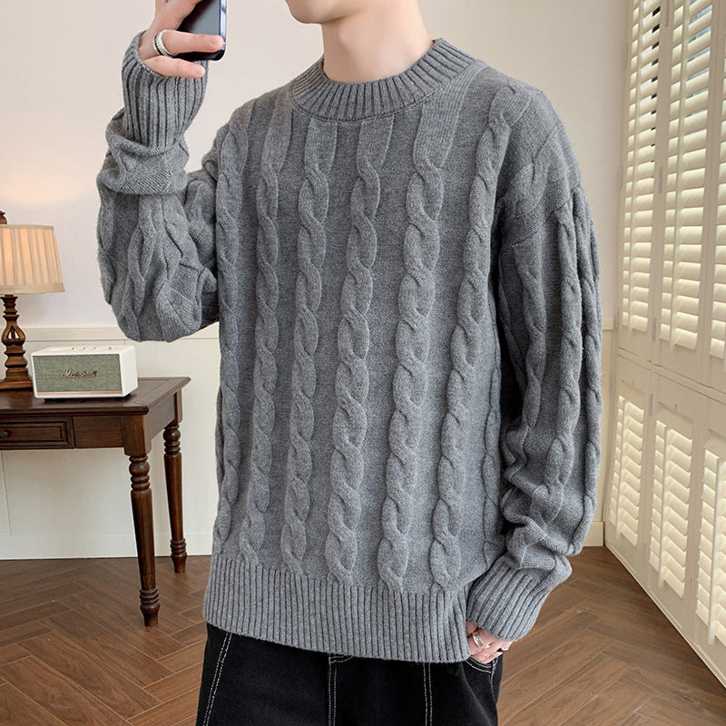 Herren Pullover Grobstrick Modern Berlin Stil - BerlinGlamour