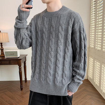 Herren Pullover Grobstrick Modern Berlin Stil - BerlinGlamour