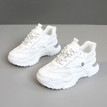 Damen Sneaker Chunky Luftdurchlässig Rutschfest