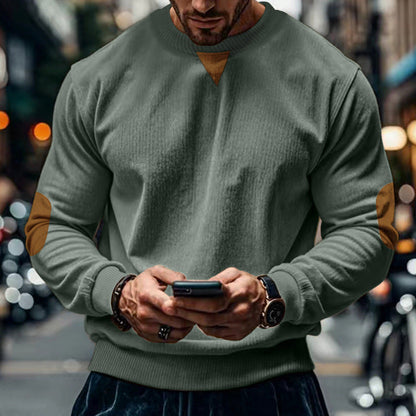 Herren Pullover Rippstrick Klassisch Elegannt