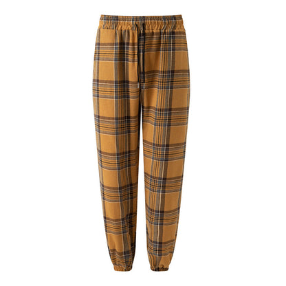 Herren Flanellhose Bequem Mit Seitentaschen Elastisch