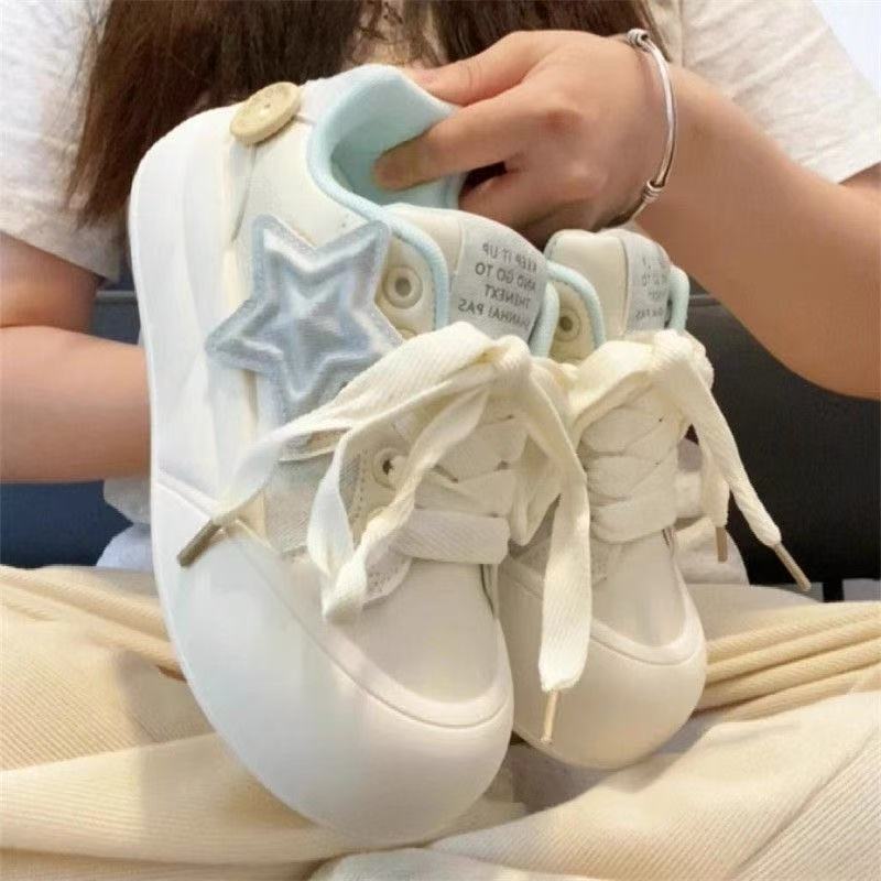 Damen Sneaker Sportlich Elegant Weich