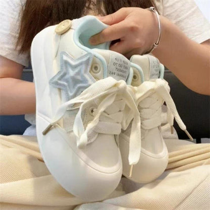 Damen Sneaker Sportlich Elegant Weich