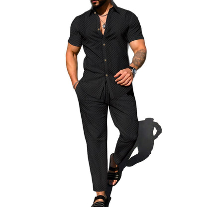 Herren Schalenset Geometrisch Modern Edel