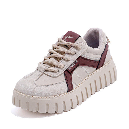 Damen Sneaker Chunky Bequem Sportschuh Weite Sohle