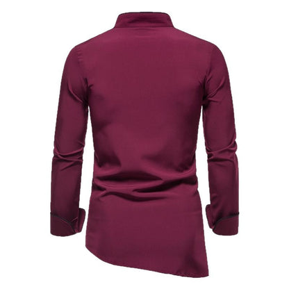Herren Kochjacke Modern Edel Verarbeitung Kontrastfarben