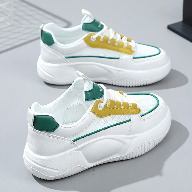 Damen Sneaker atmungsaktiv mit gepolsterter Laufsohle Modern - BerlinGlamour