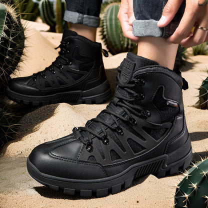 Wanderschuhe Herren robust wasserdicht rutschfest