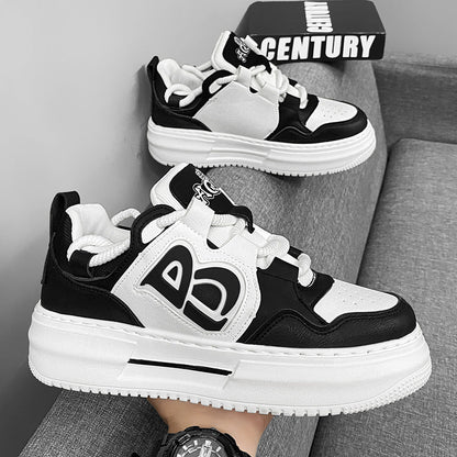 Damen Sneaker Sportlich Atmungsaktiv Weiße Sneaker