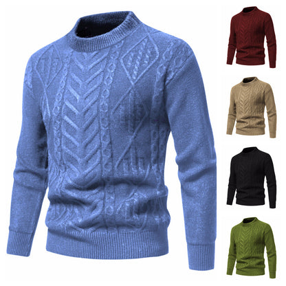 Herren Pullover Strick mit Muster Modern Geschmack - BerlinGlamour