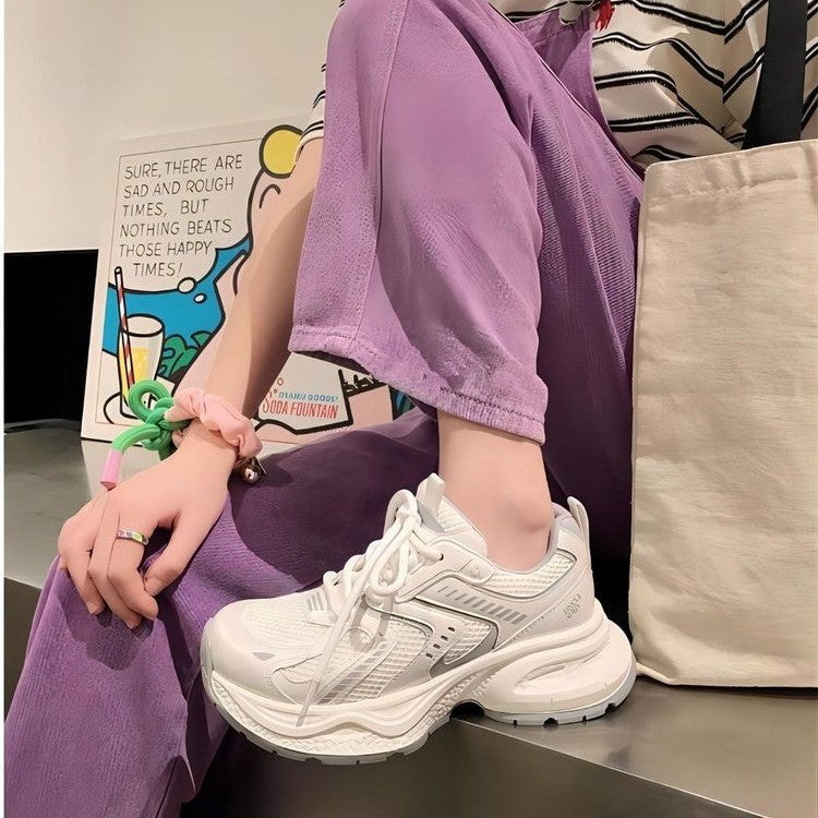 Damen Sneaker Laufschuhe Atmungsaktiv Mit Dämpfung