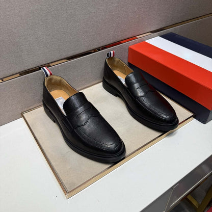 Damen Mokassins Elegante Leder Schuhe Mit Zierdetail