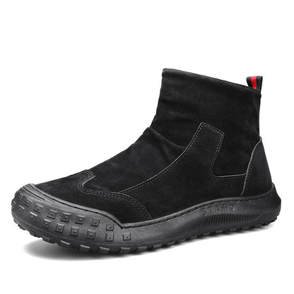 Damen Ankle Boots Modisch Elastisch Rutschfest