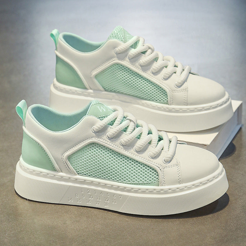 Damen Sneaker atmungsaktiv Mesh Elegant Sportlich