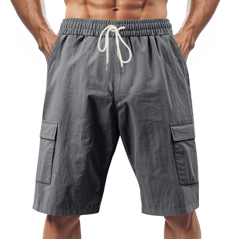 Herren Cargo Shorts Bequem Praktisch Mit Seitentaschen