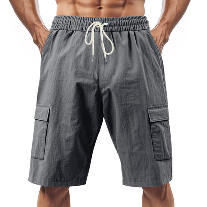 Herren Cargo Shorts Bequem Praktisch Mit Seitentaschen
