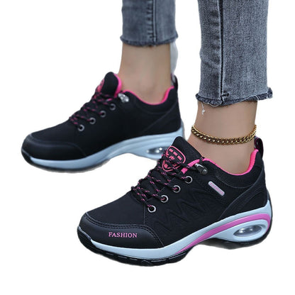 Damen Sneaker Sportlich Flexibel Luftpolsterung