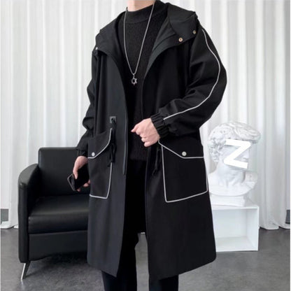 Funktionsjacke Herren Damen Winddicht mit Kapuze und Taschen