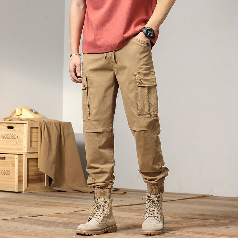 Herren Cargo-Hose mit vielen Taschen elastisch Bequem