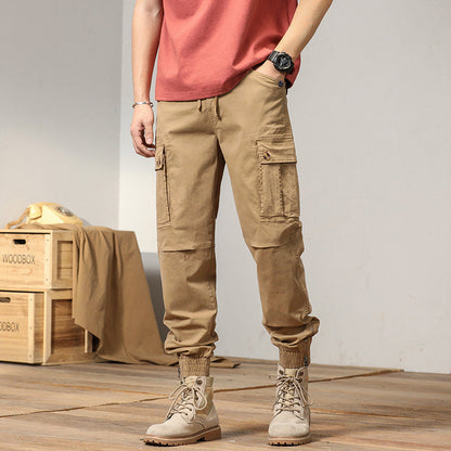 Herren Cargo-Hose mit vielen Taschen elastisch Bequem