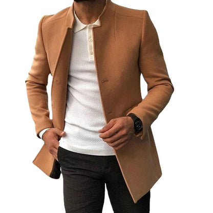 Herren Blazer Moderner Schnitt Elegant Schwarzer Anzug