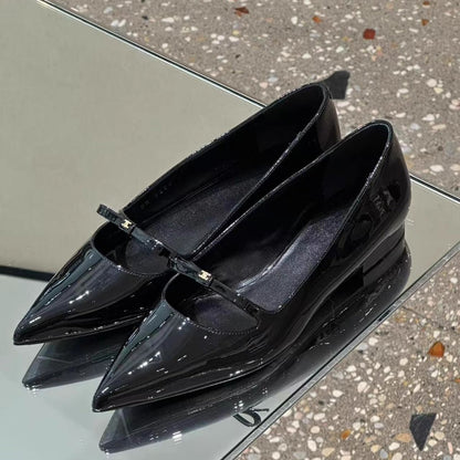Damen Pumps Spitz Schuhe Elegant Riemendesign