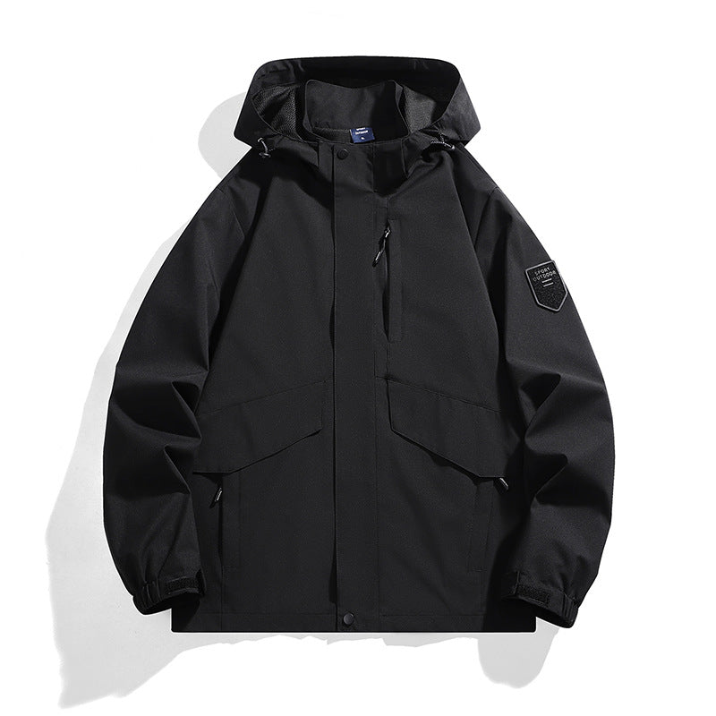 Wasserfestes Outdoor-Jacket Herren Regenjacke Funktionell