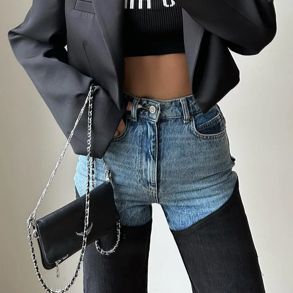 Damenschuhe passt nicht, da es sich um Jeans handelt. Hier ist der umgeschriebene Titel:
Damen Jeans Slim Fit Modern Berlin Style