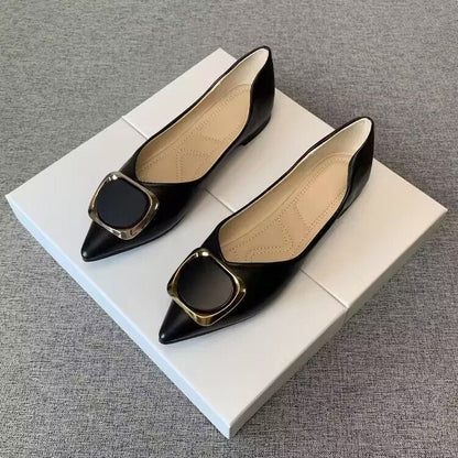 Elegante Damen Ballerinas mit Schmuckdetail Komfortabel - BerlinGlamour