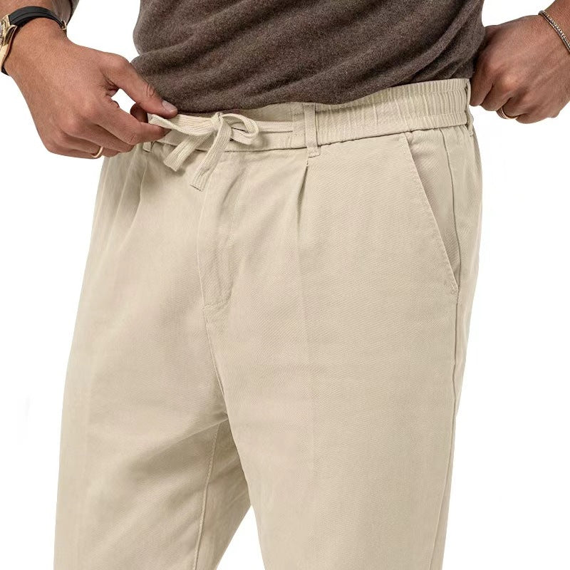 Herren Freizeithosen Bequem Elastisch Mit Stretch