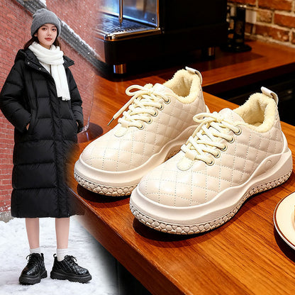 Damen Sneaker KomfortSchuhe Weiche Sohle Mit Fußbett - BerlinGlamour