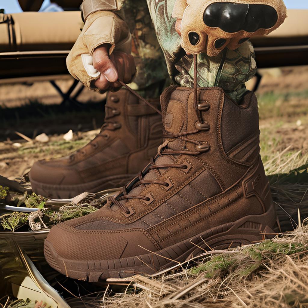 Herren Stiefel Strapazierfähig Robust Outdoor Einsatzstiefel