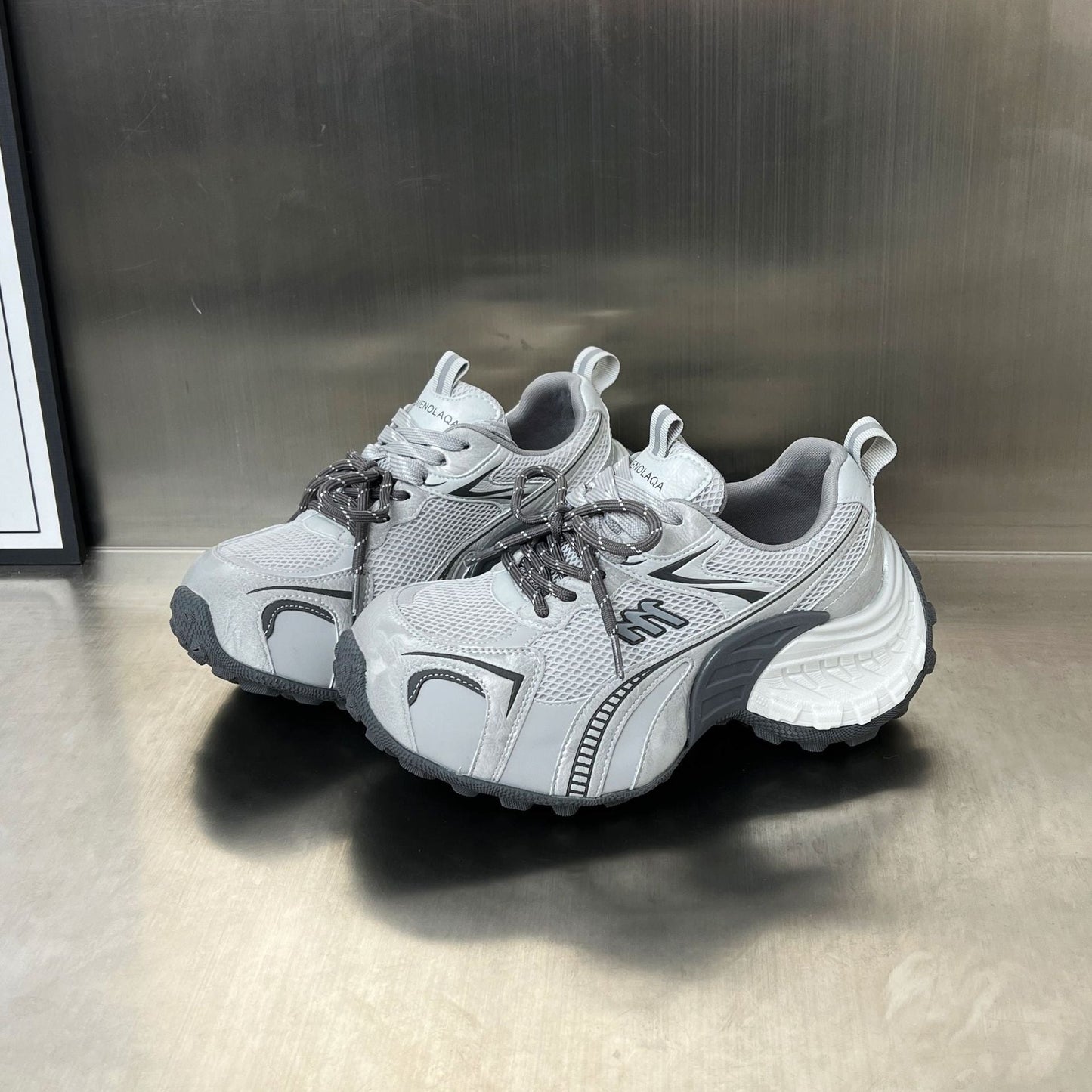 Damen Sportsneaker Atmungsaktiv Laufschuhe Ergonomisch