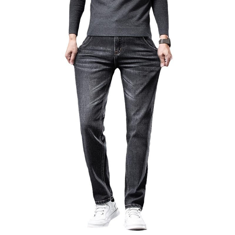Herren Jeans Slim Fit Bequem Robust Modern