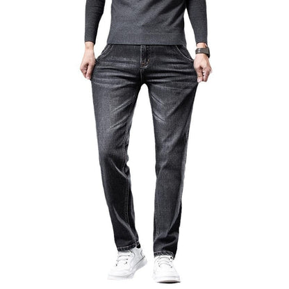 Herren Jeans Slim Fit Bequem Robust Modern