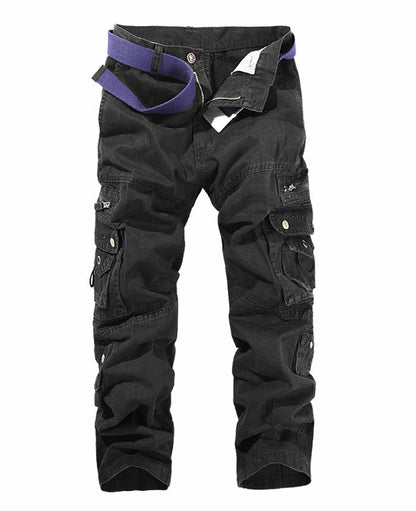 Herren Cargo-Hose Bequem Vielseitig mit verstellbarem Gurt