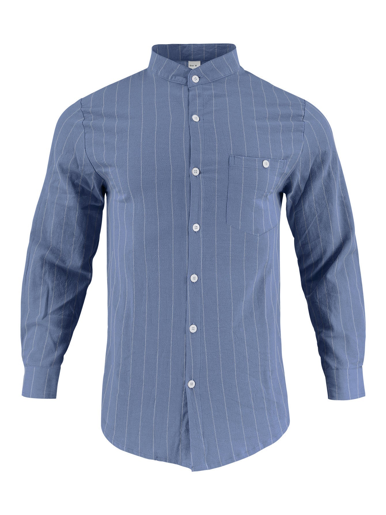 Herren Hemd Streifenmuster Modern Slim Fit