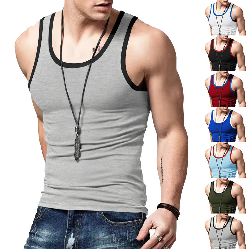 Herren Sport Tanktop Fitness Oberteil Dryfit