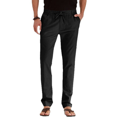 Herren Sommerhose Leichte Freizeithose Bequem