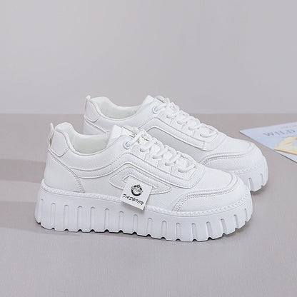 Damen Sneaker Plattform Bequem Leicht Heidi Style