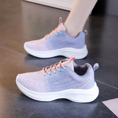 Damen Laufschuhe Leicht und Atmungsaktiv Flexibler Laufkomfort