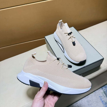 Damen Sneaker Sportlich Atmungsaktiv Schuhe bequem