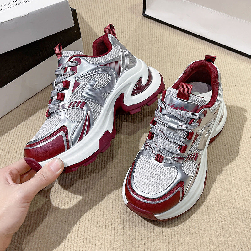 Damen Sneaker Sportlich Atmungsaktiv Moderne Schuhe