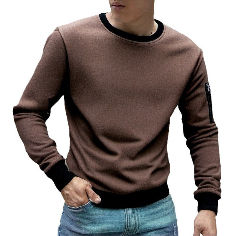 Herren Sportshirt Sweatshirt Casual Modern