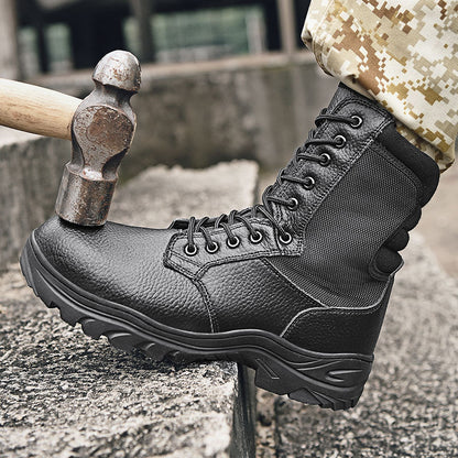 Damen Stiefel Robust Outdoor Tactical Schwarz