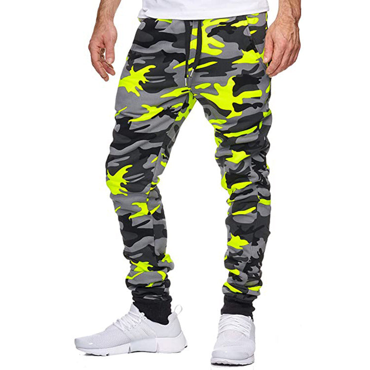 Herren Jogginghose Camouflage Elastisch Modern