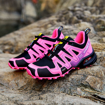 Damen Sneaker Bequem Trail Laufschuhe Stabil
