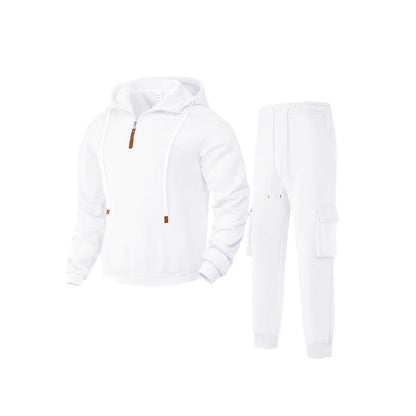 Herren Jogginganzug Sportlich Modern Reißverschluss Taschen