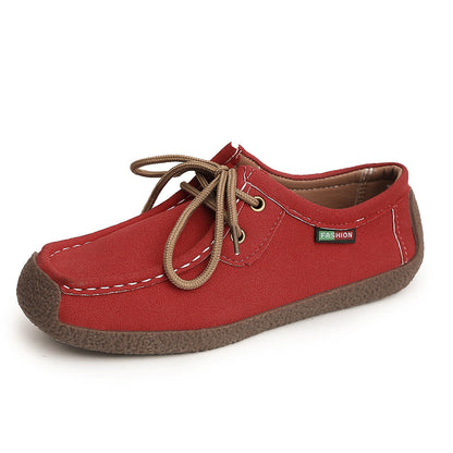 Damen Freizeitschuhe Bequem Schnürschuhe Modern