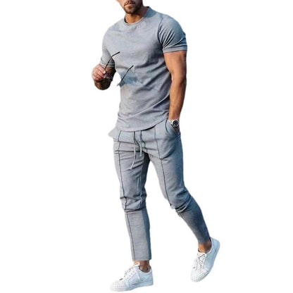 Herren Sport Set: Lässiges T-Shirt und Jogginghose Modern